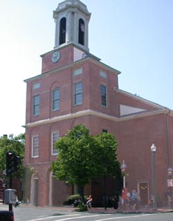 Charles Street Meeting House - from Beacon Hill