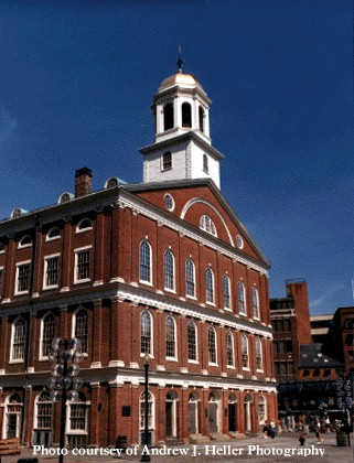 Photo: East face of Faneuil Hall