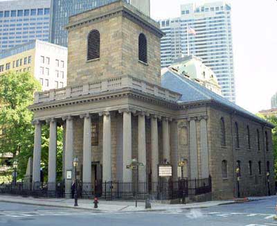 Early photo of King's Chapel