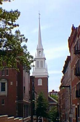 Old North Church Christ Chapel Iboston